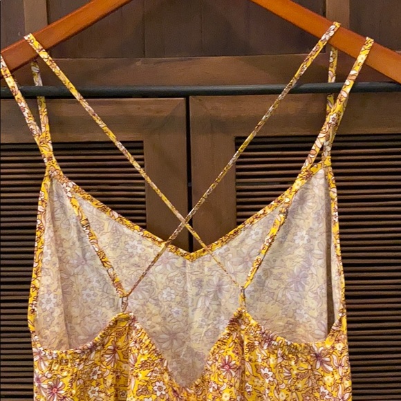 Yellow Midi Dress - Picture 2 of 3